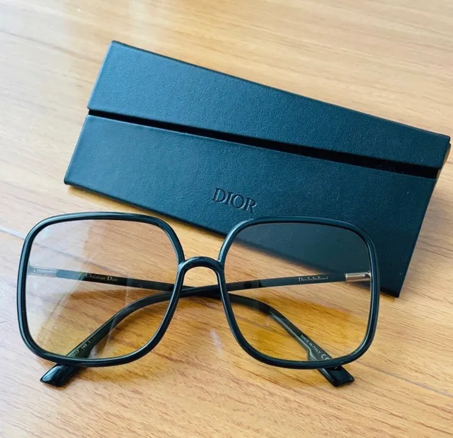 Gentle Monster Black Brown Oversized Geometric Square Frame Sunglasses 7