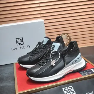 Givenchy City Sport أسود وأبيض أحذية رياضية أسلوب حياة