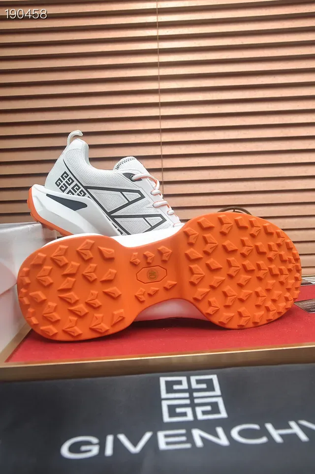 Givenchy City Sport White Black Orange Lifestyle Sneakers 2