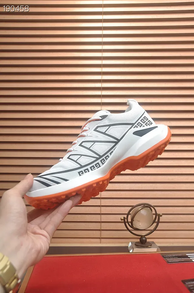 Givenchy City Sport White Black Orange Lifestyle Sneakers 5