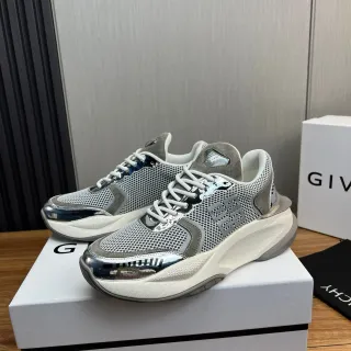 Givenchy Spectre Mesh and Chrome Chunky Sneakers