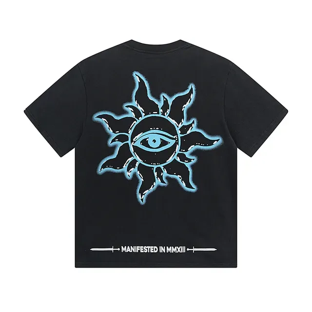 Godspeed Graphic Print Double-Sided Oversized T-Shirt 3