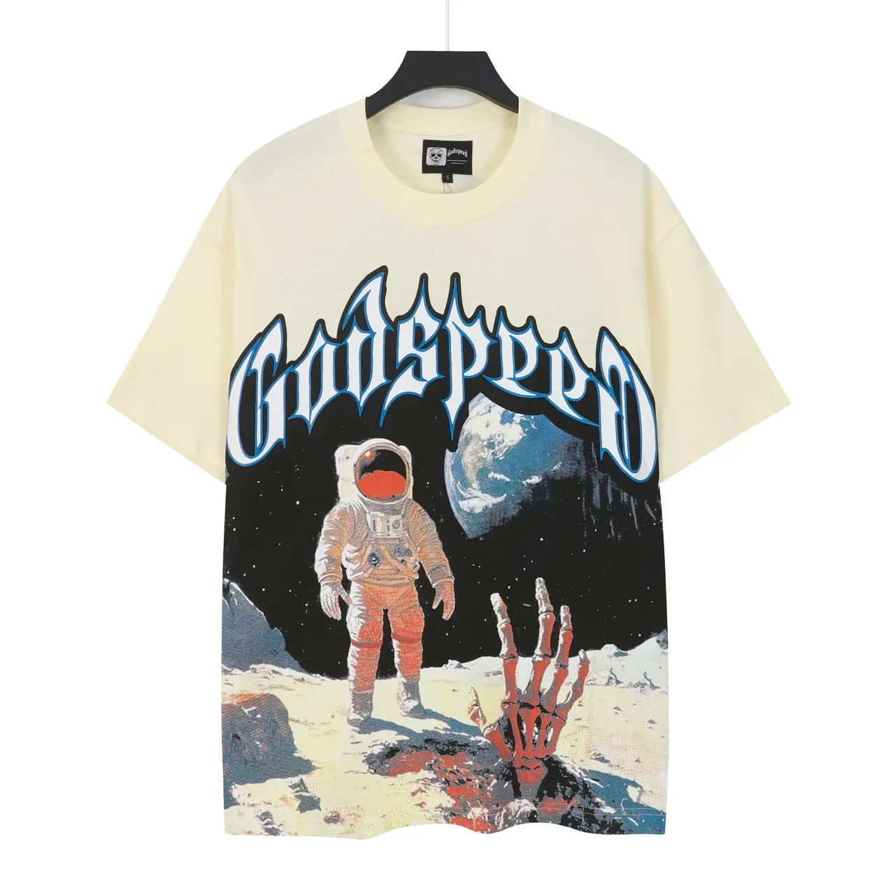 Godspeed Graphic Print Oversized T-Shirt 2