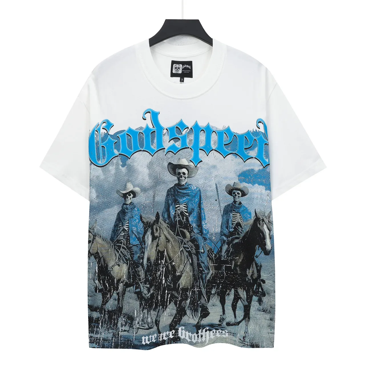 Godspeed Graphic Print Oversized T-Shirt 2
