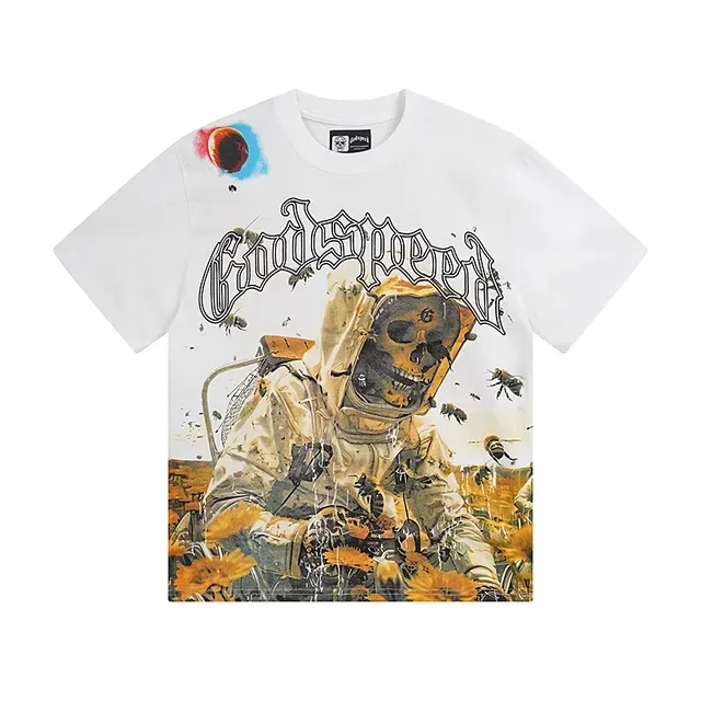 Godspeed Graphic Print Oversized T-Shirt 2