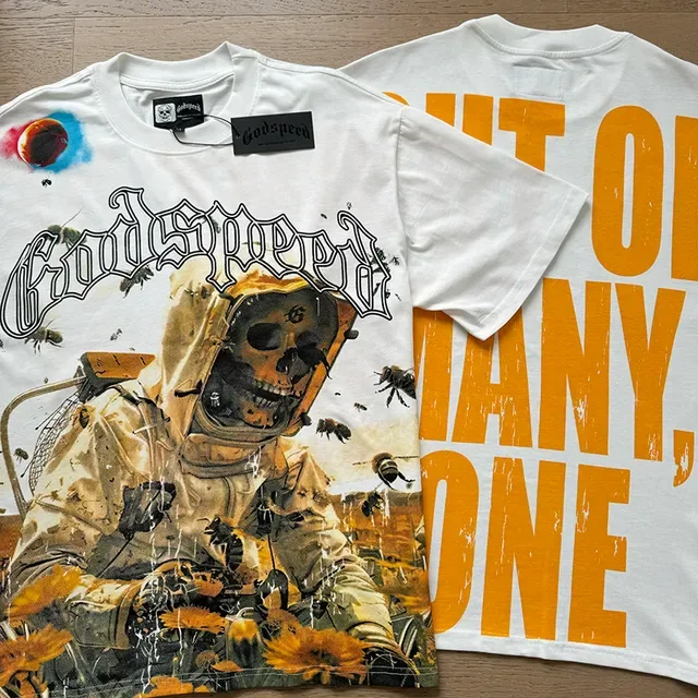 Godspeed Graphic Print Oversized T-Shirt 5