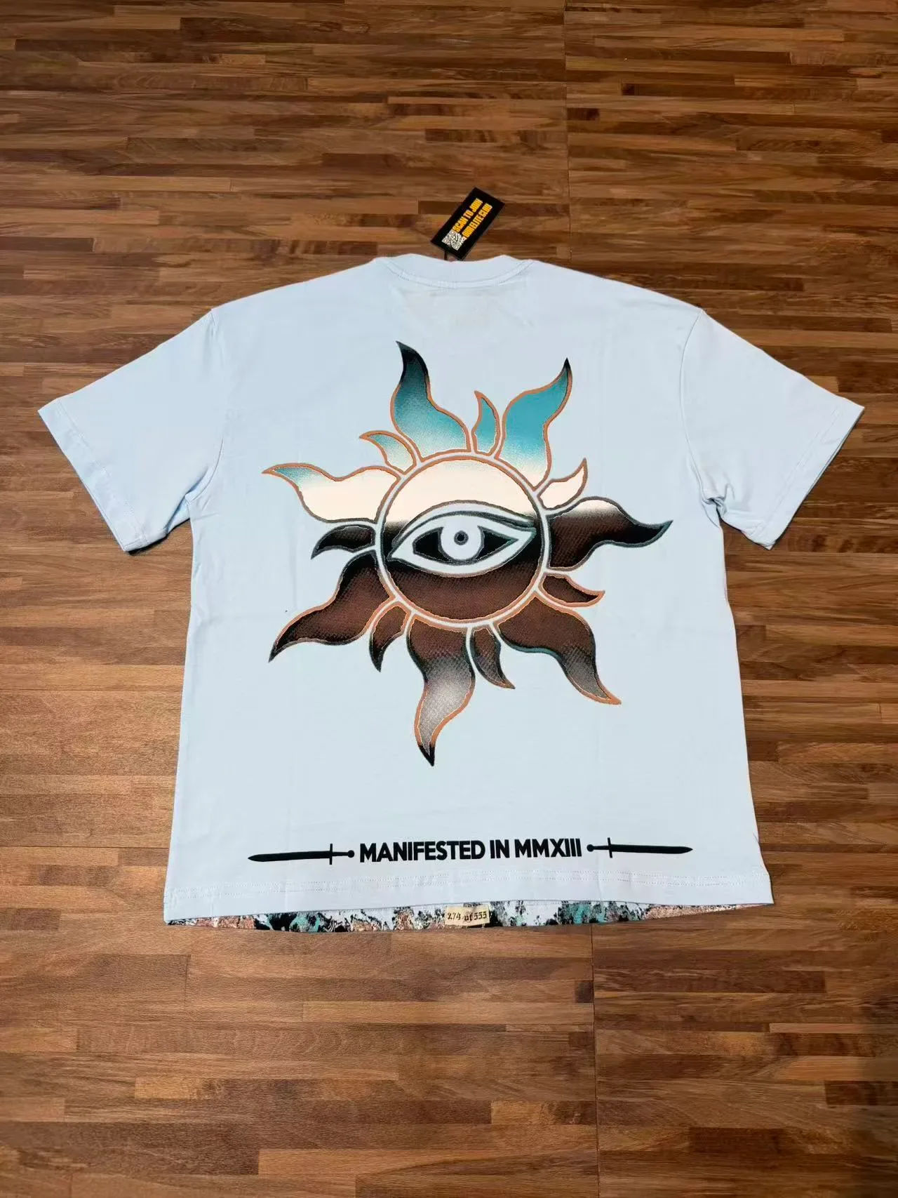 Godspeed Graphic Print Skull Cowboy T-Shirt 3