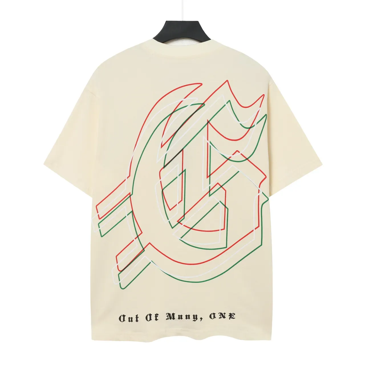 Godspeed Skeleton Graphic Print Oversized T-Shirt 3
