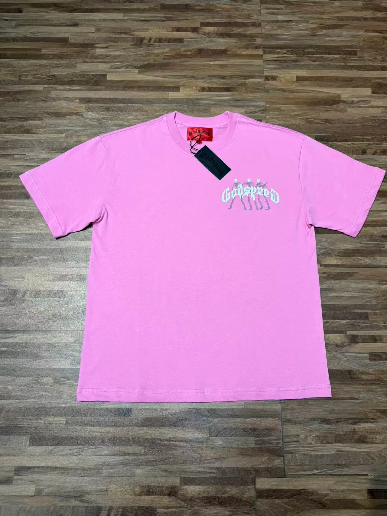 Godspeed World Tour Graphic Pink T-Shirt 4