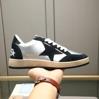 Golden Goose Ball Star Black Silver White Lifestyle Sneakers