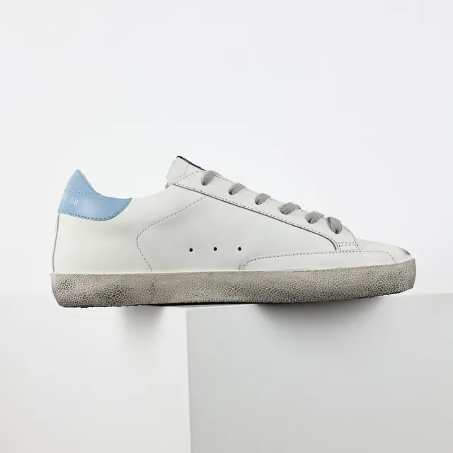 Golden Goose Superstar White Pink Glitter Star Lifestyle Sneakers 7