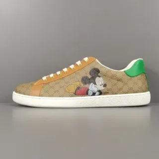 Gucci Ace Disney Mickey Mouse GG Supreme Canvas Lifestyle Sneakers