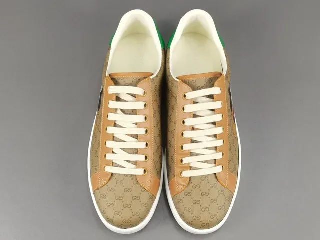 Gucci Ace Disney Mickey Mouse GG Supreme Canvas Chaussures Lifestyle 16