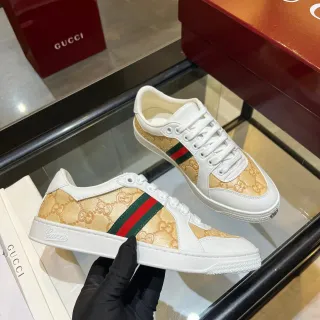 Gucci Ace GG Monogram Web Stripe Lifestyle Sneakers