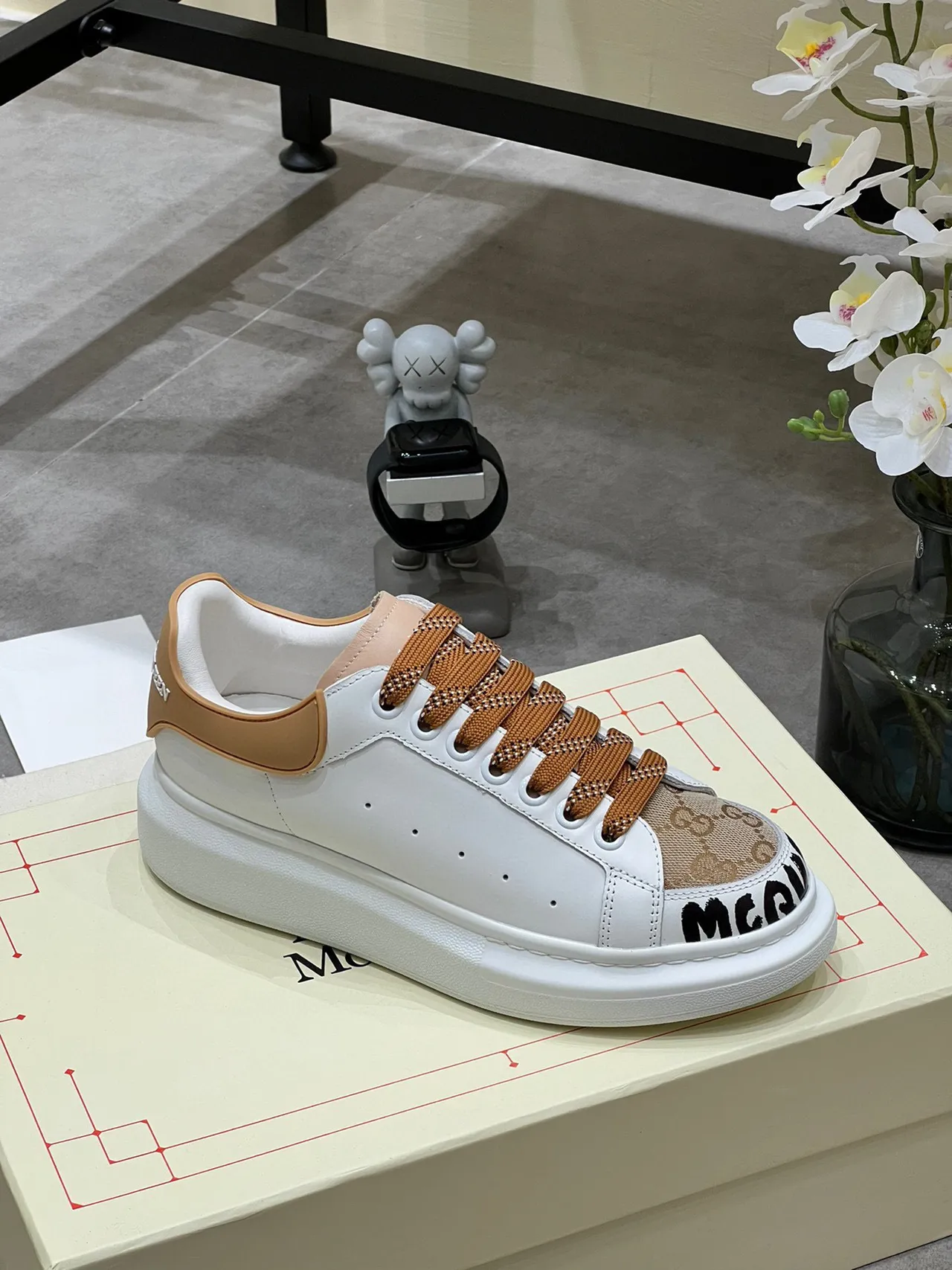 Gucci Ace Queen GG Monogram Platform Lifestyle Sneakers 7