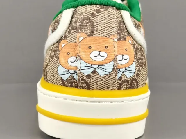 Gucci Ace Teddy Bear Print Lifestyle Sneakers 9