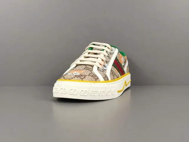 Gucci Ace Teddy Bear Print Lifestyle Sneakers 11