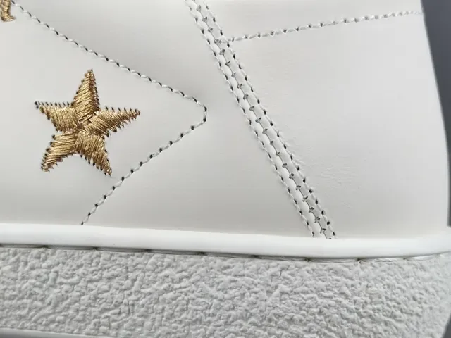 Gucci Ace White Web Stripe Bee Star Embroidery Lifestyle Sneakers 7