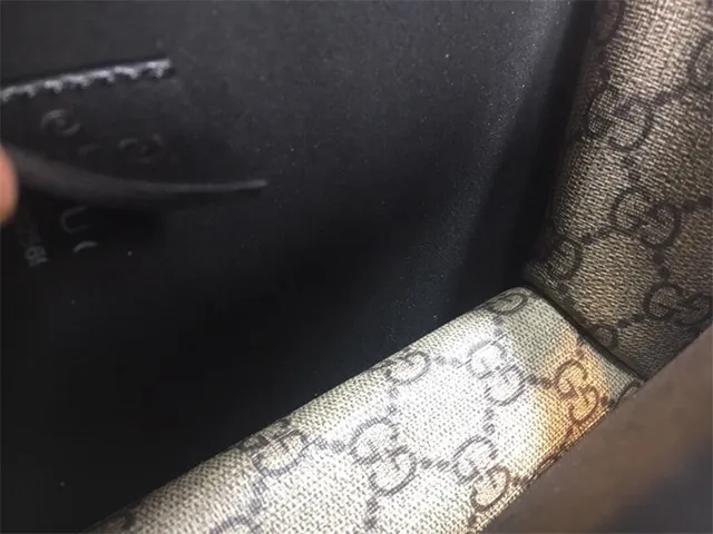 Gucci Dionysus بيج وأحمر GG Monogram قماش جلد غطاء تزيين حقيبة 2