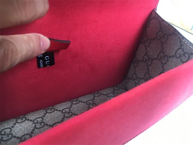 Gucci Dionysus بيج وأحمر GG Monogram قماش جلد غطاء تزيين حقيبة 20
