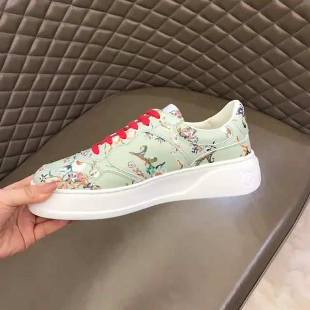 Gucci Floral-Print Bold Logo Platform Lifestyle Sneakers 9
