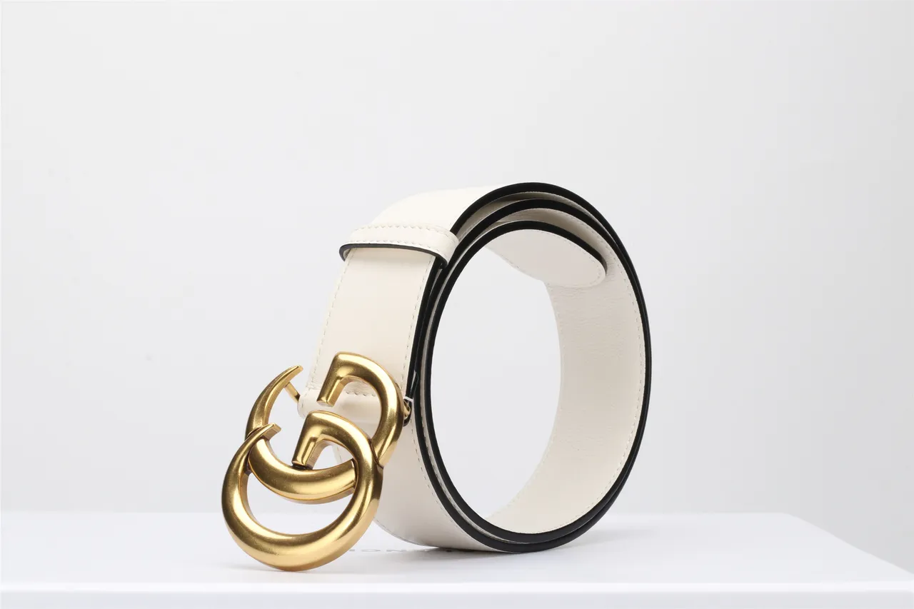 Gucci GG Marmont Double G Buckle Leather Belt 5