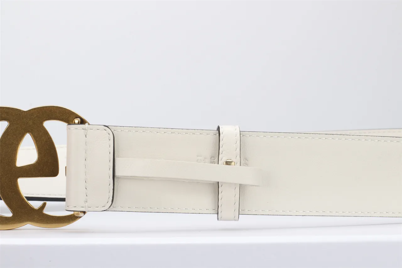 Gucci GG Marmont Double G Buckle Leather Belt 7
