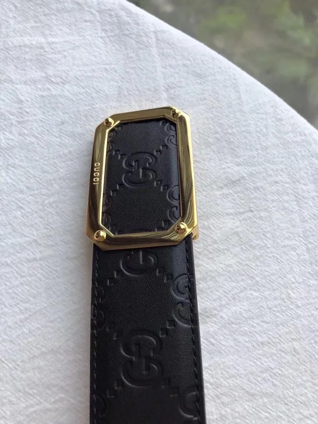 Gucci GG Marmont Embossed Monogram Leather Belt 5