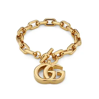 Gucci GG Marmont Gold-Tone Chain Bracelet