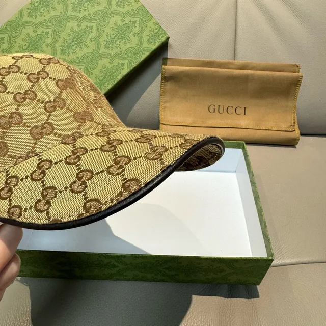 Gucci GG Monogram Web Bee Baseball Cap 5