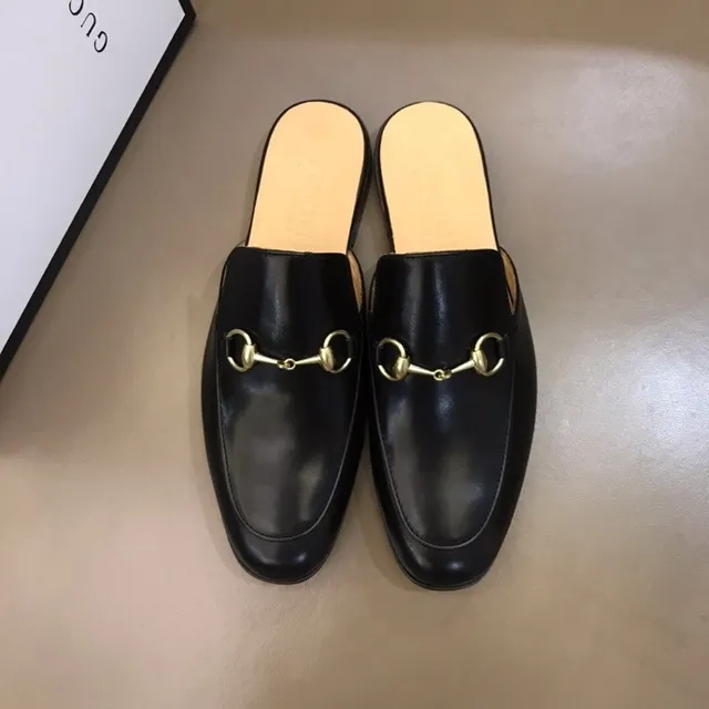 Gucci Horsebit 1955 Mocassins en cuir noir avec boucle Horsebit 2