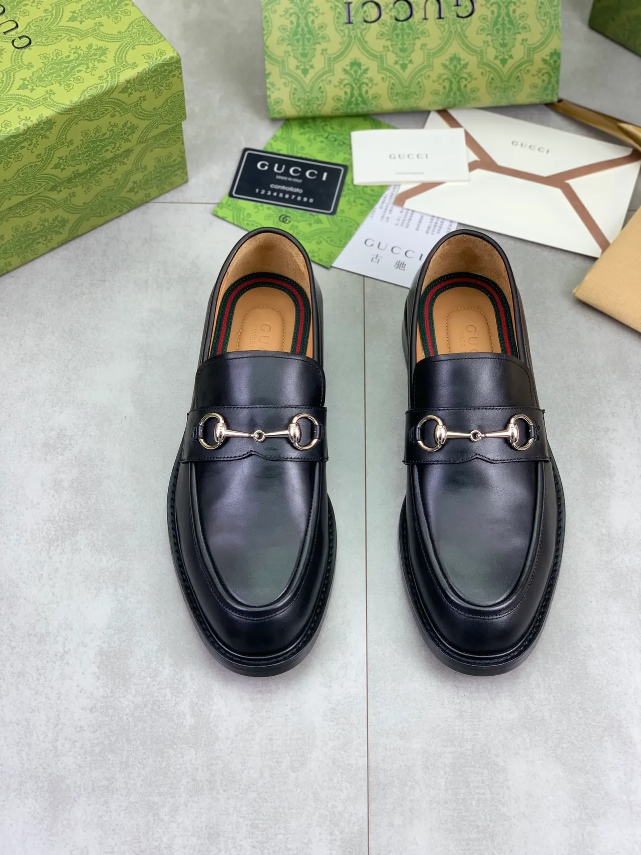Gucci Horsebit 1955 Black Leather Loafer 5