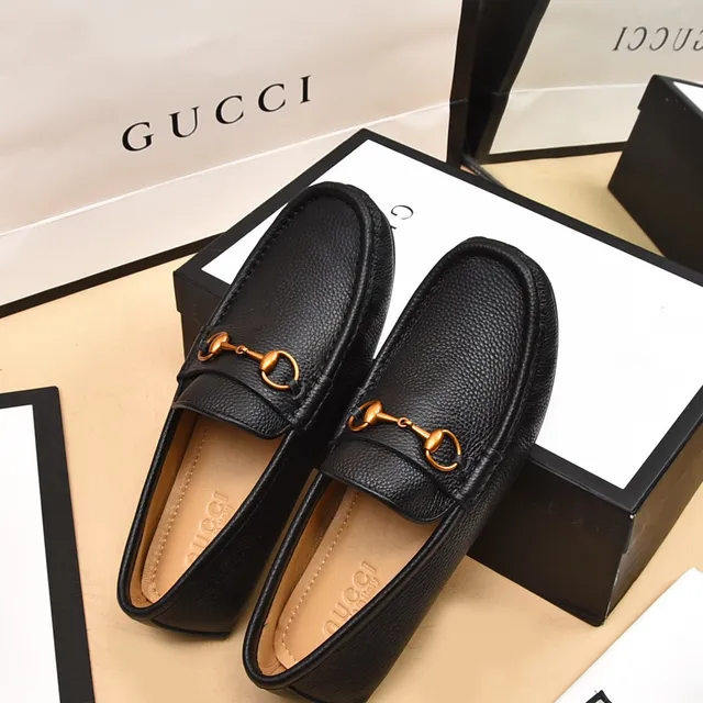 Gucci Horsebit 1955 Black Pebbled Leather Horsebit Loafers 3