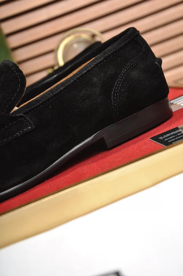 Gucci Horsebit 1955 Mocassins en Daim noir 2