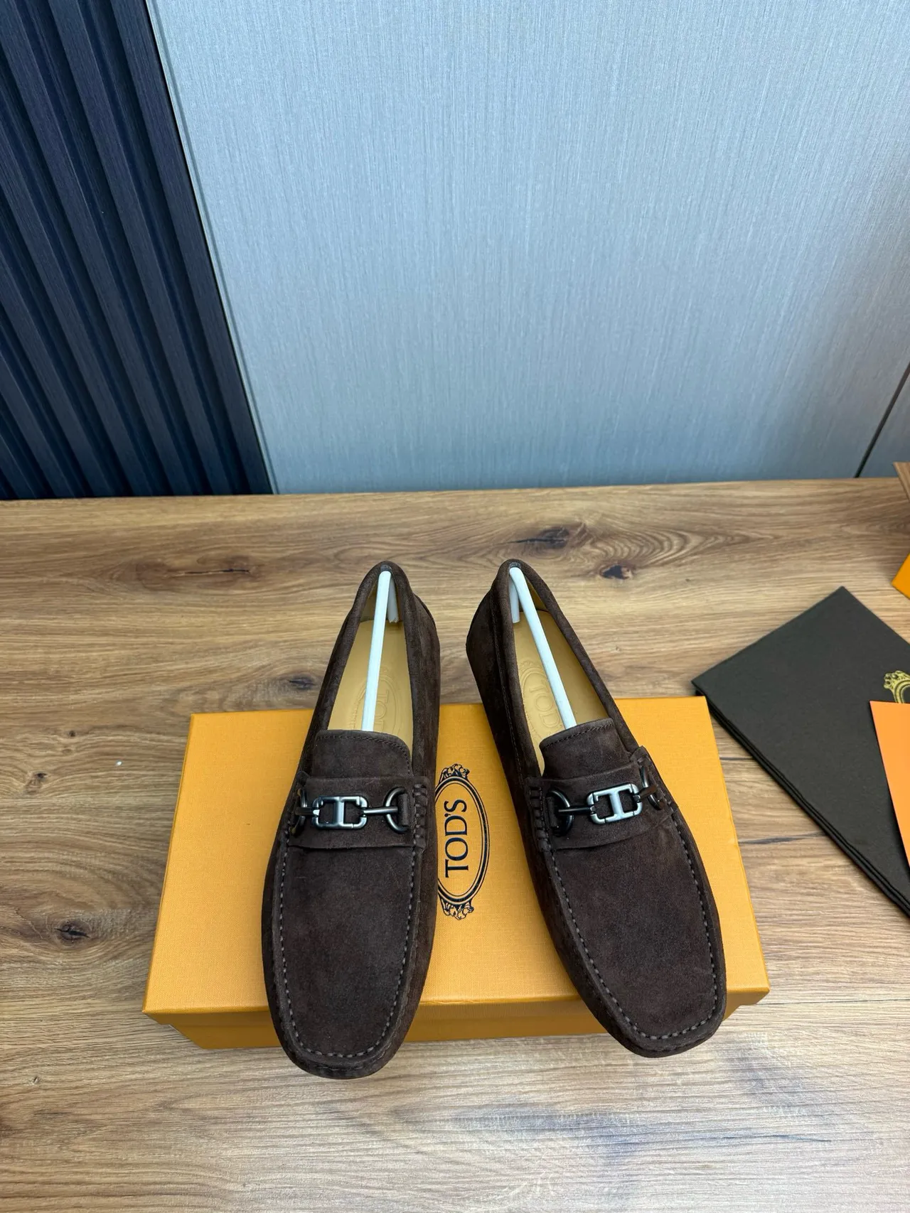 Gucci Horsebit 1955 Mocassin Marron en Daim 2