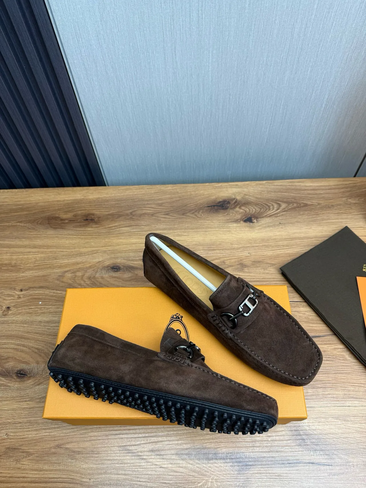 Gucci Horsebit 1955 Mocassin Marron en Daim 5
