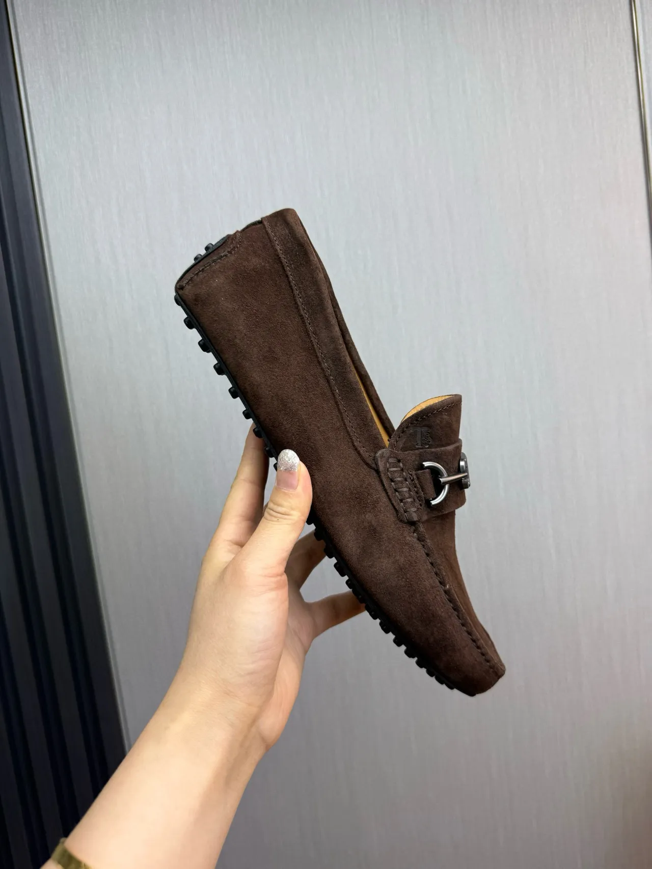Gucci Horsebit 1955 Mocassin Marron en Daim 6