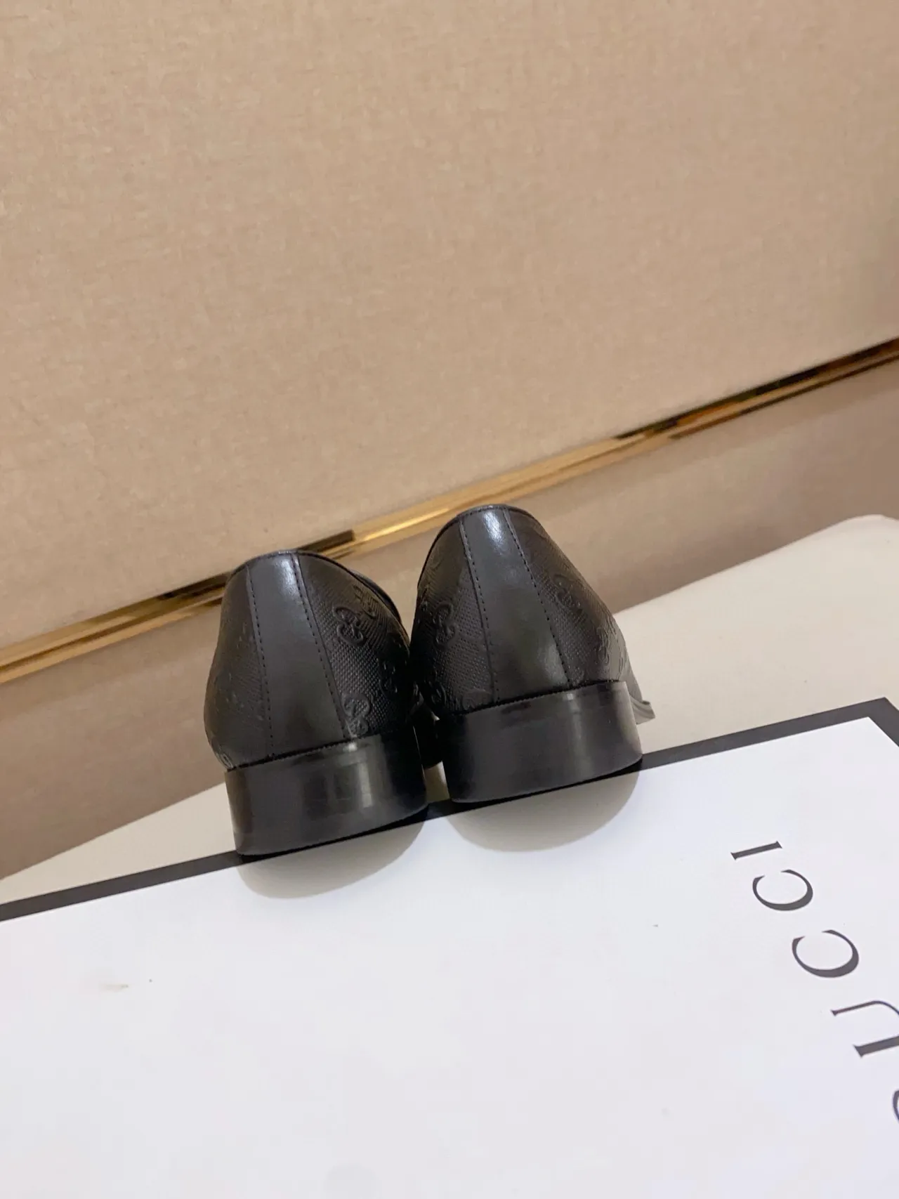Gucci Horsebit 1955 Monogram Black Loafers 3