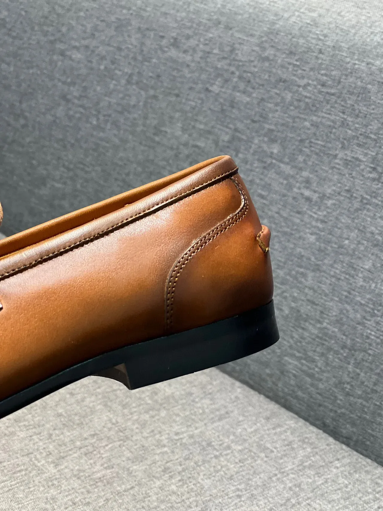 Gucci Horsebit 1955 Tan Leather Horsebit Loafer 8