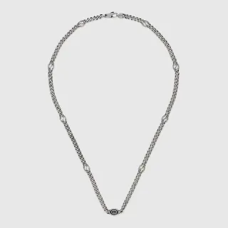 Gucci Interlocking G Logo 曲环链项链