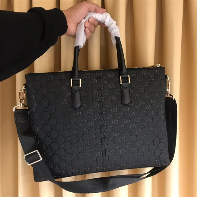 Gucci Ophidia Black GG Monogram Web Stripe Tote Bag 7