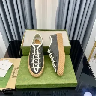 Gucci Rhyton GG Monogram Canvas White Toe Cap Lifestyle Sneakers
