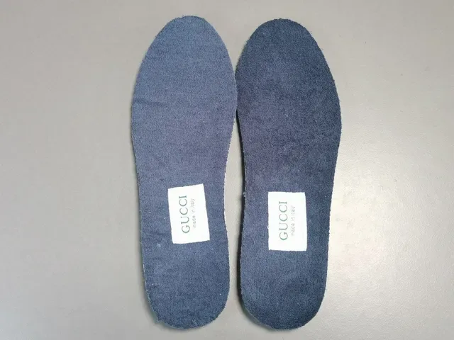 Gucci Rhyton Monogram White and Navy chaussures lifestyle 2