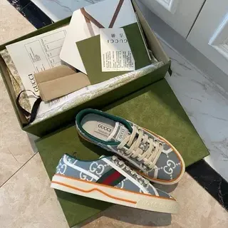 Gucci Screener GG Monogram Mesh Low-Top Lifestyle Sneakers