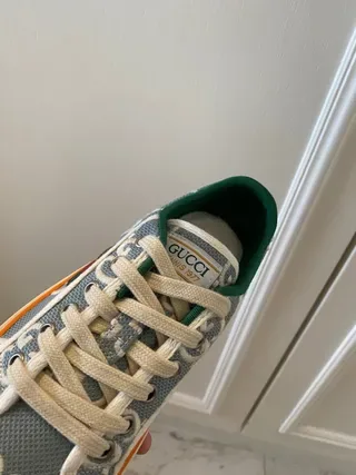 Gucci Screener GG Monogram Mesh Low-Top Lifestyle Sneakers 7