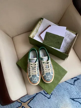 Gucci Screener GG Monogram Mesh Low-Top Lifestyle Sneakers 8
