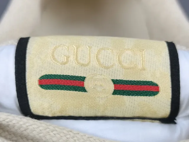 Gucci Tennis 1977 Beige Pink Red Blue Web Lifestyle Sneakers 6