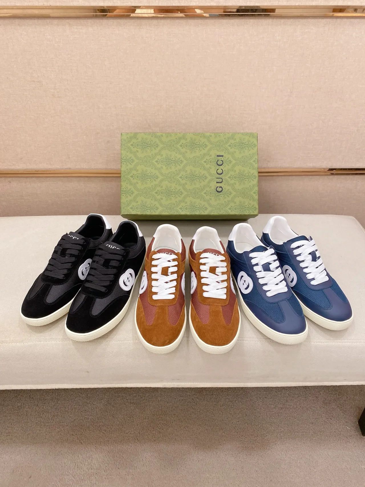 Gucci Tennis 1977 Black and White Lifestyle Sneakers 2