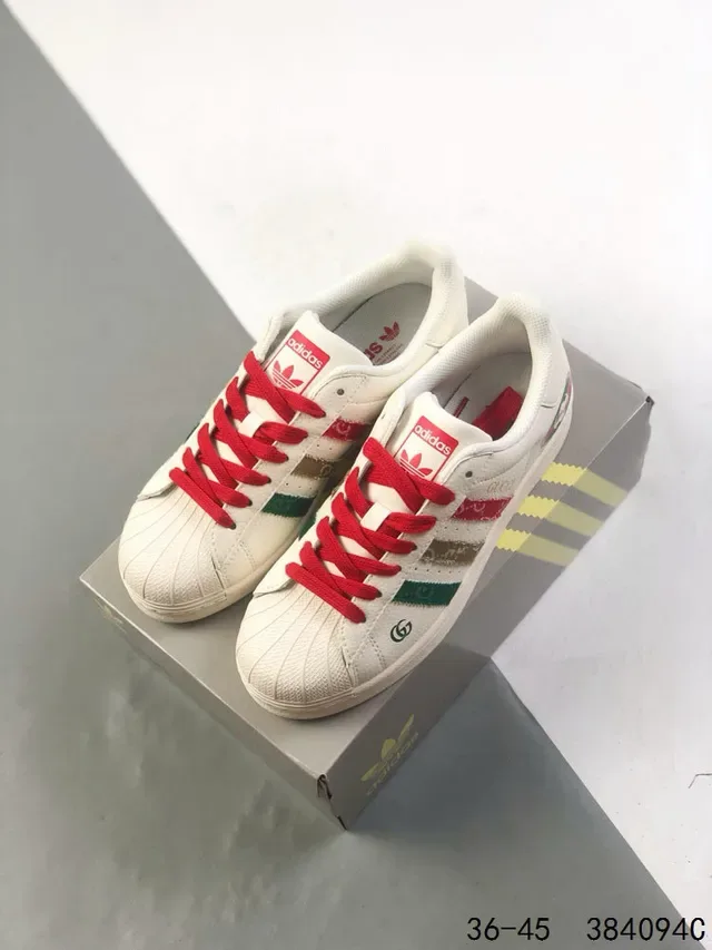 Gucci Tennis 1977 Off-White Red Green Striped Lifestyle Sneakers 7