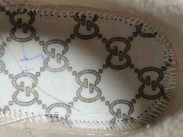 Gucci Tennis 1977 White Beige Pink Green Lifestyle Sneakers 6